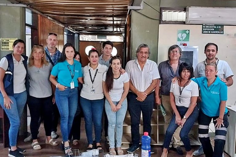 Los empleados/as de Migraciones continúan con las medidas de fuerza. Los empleados/as de Migraciones continúan con las medidas de fuerza.