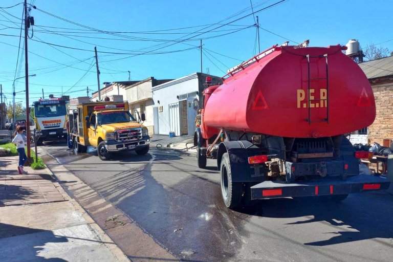 El siniestro ocurrió minutos antes de las 13 horas de este lunes.