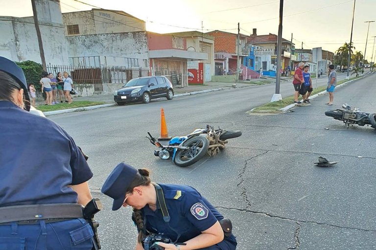 La mujer quedó con graves secuelas, tras el impacto. La mujer quedó con graves secuelas, tras el impacto.