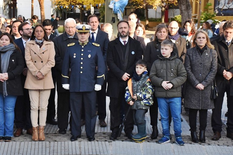 El jefe comunal encabezó los actos de este sábado El jefe comunal encabezó los actos de este sábado